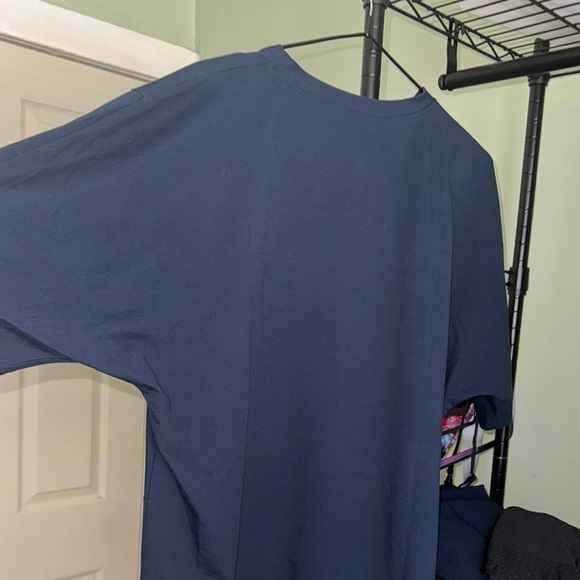 Lululemon Pique Oversized-Fit T-Shirt M/True Navy (Men’s) - Picture 5 of 6